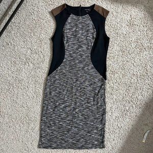 Spense MultiColor Colorblock Officewear Dress